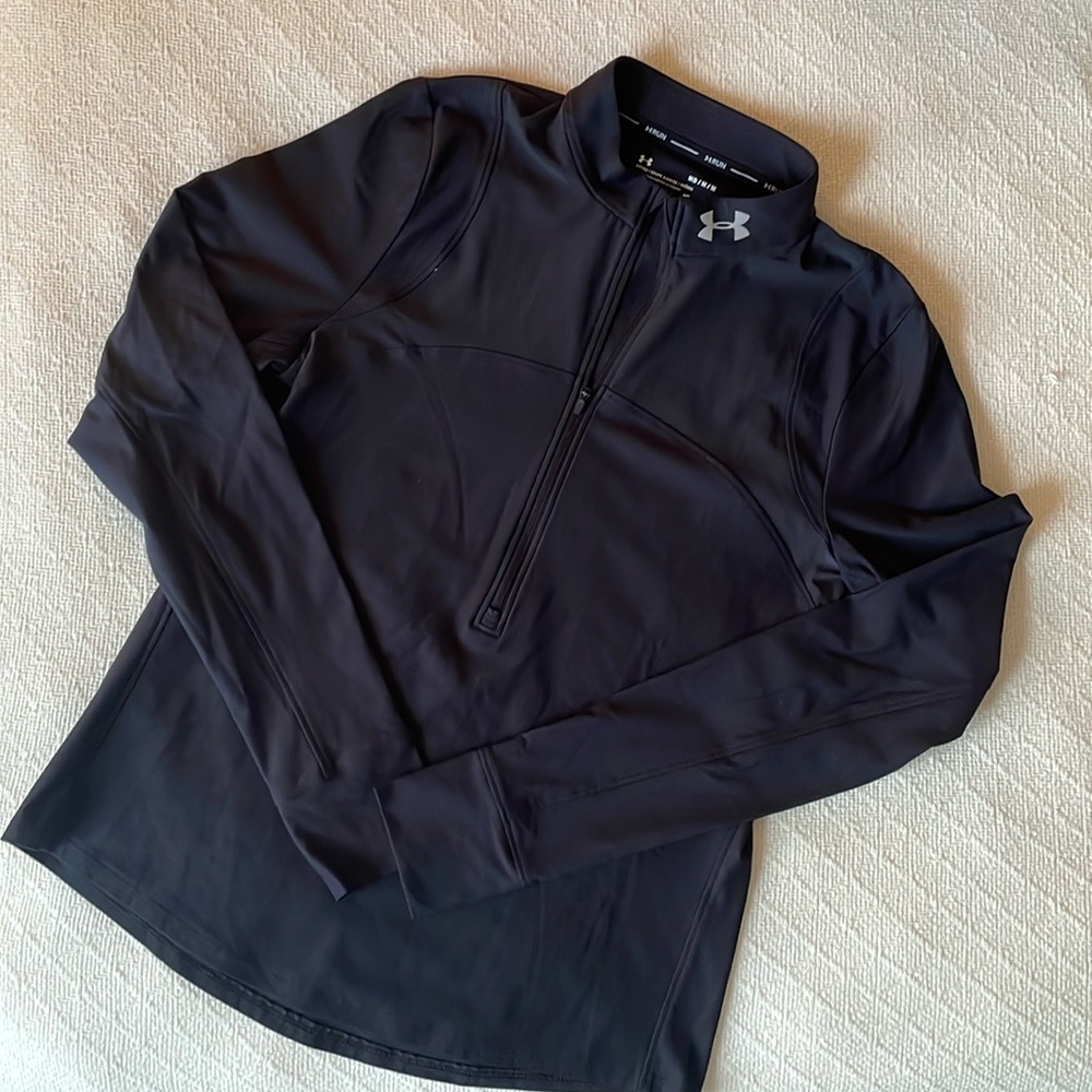 Black Under Armour Half Zip
